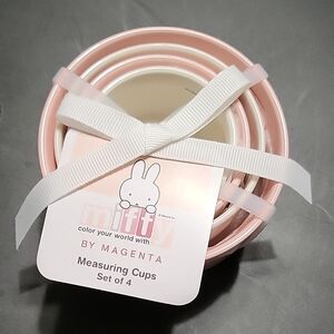 New Miffy By Magenta Ceramic Measuring Cups, Set of 4.